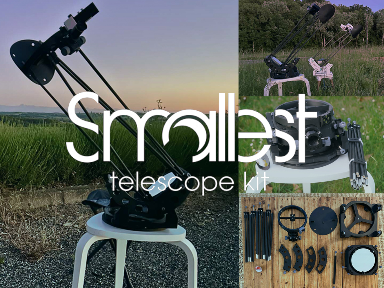 OST - Open Smallest Telescope - newton 150/750 3D model thumbnail