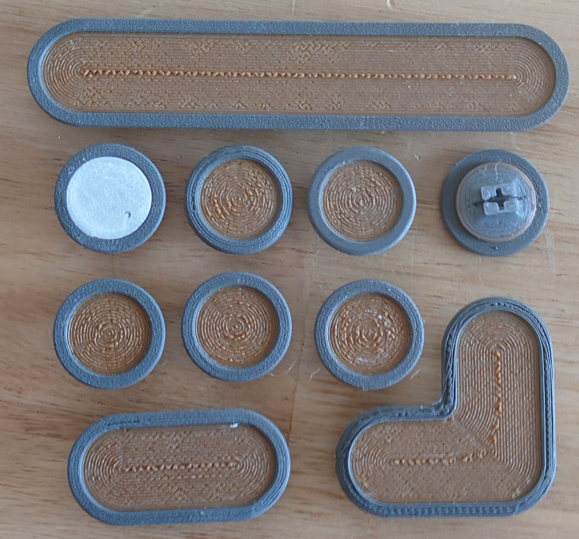 Typewriter: retro keycap set for MMU printing