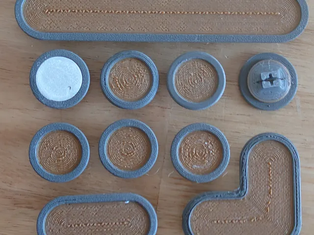Typewriter: retro keycap set for MMU printing
