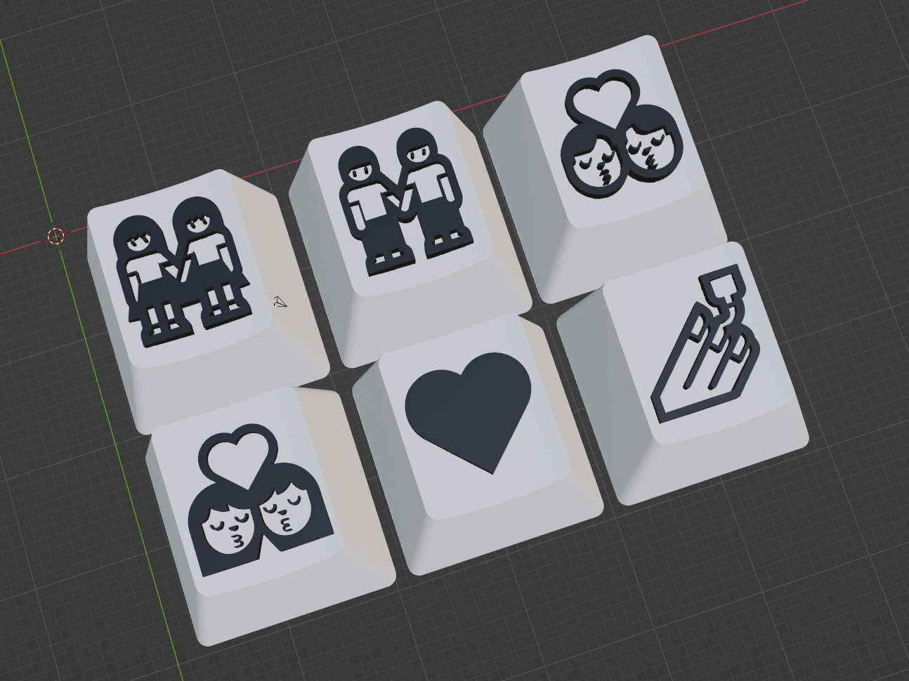 Love Is Love Keycaps