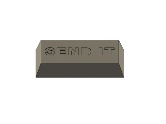 "Send It" Enter Key (Cherry MX Speed Silver)