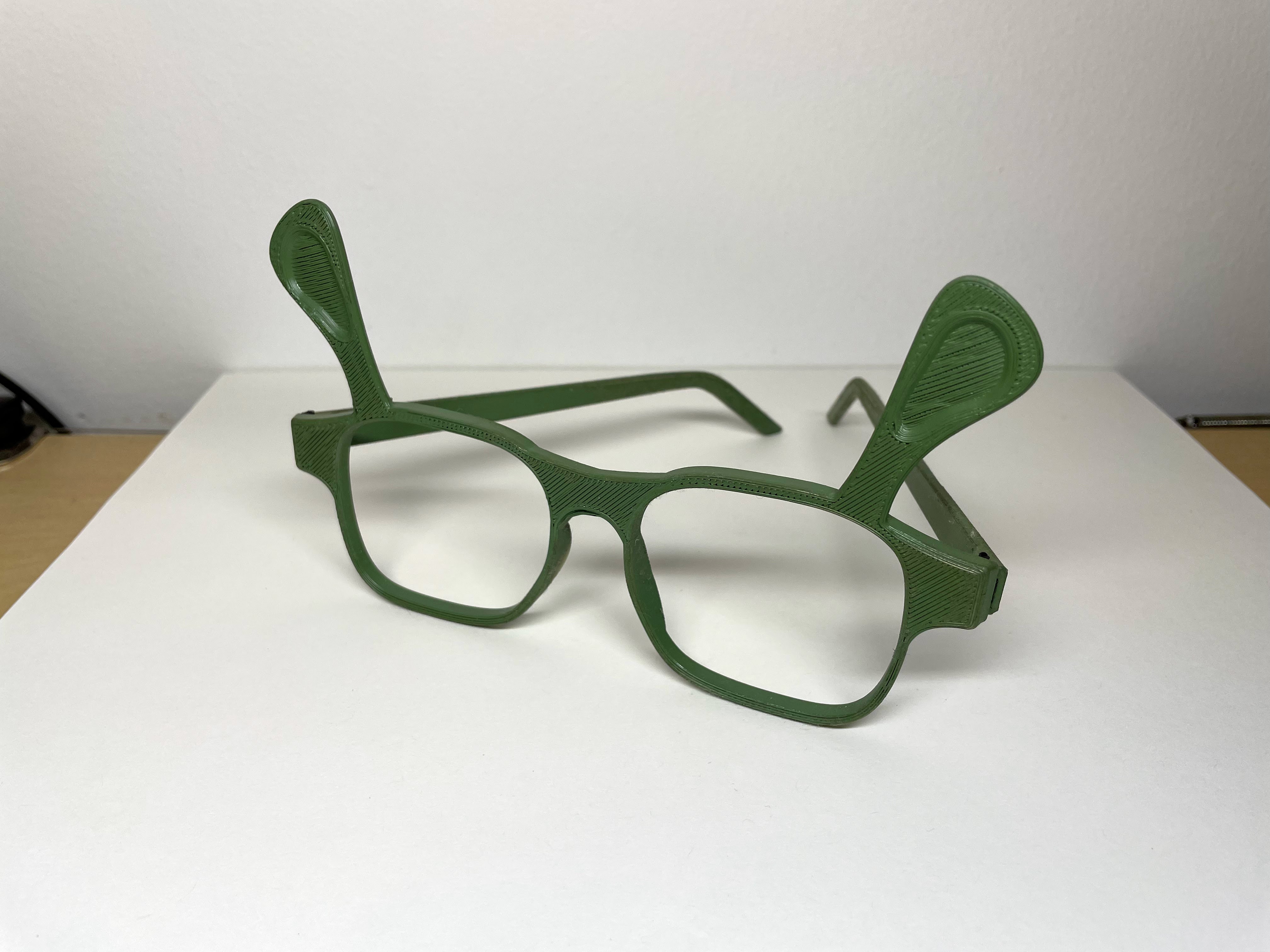 Shrek Glasses 3D model thumbnail