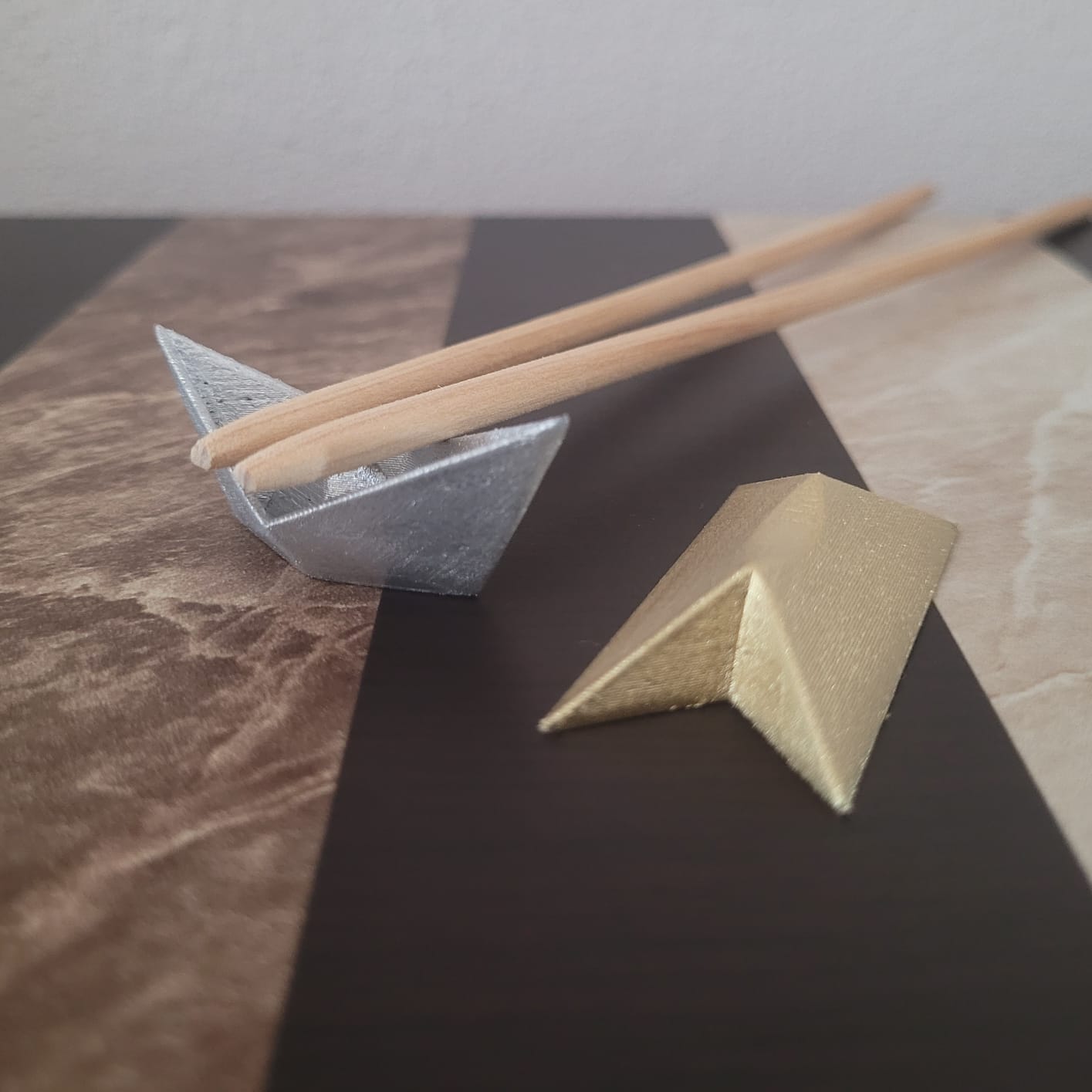 Classic origami chopstick holders by igonzh Download free STL model
