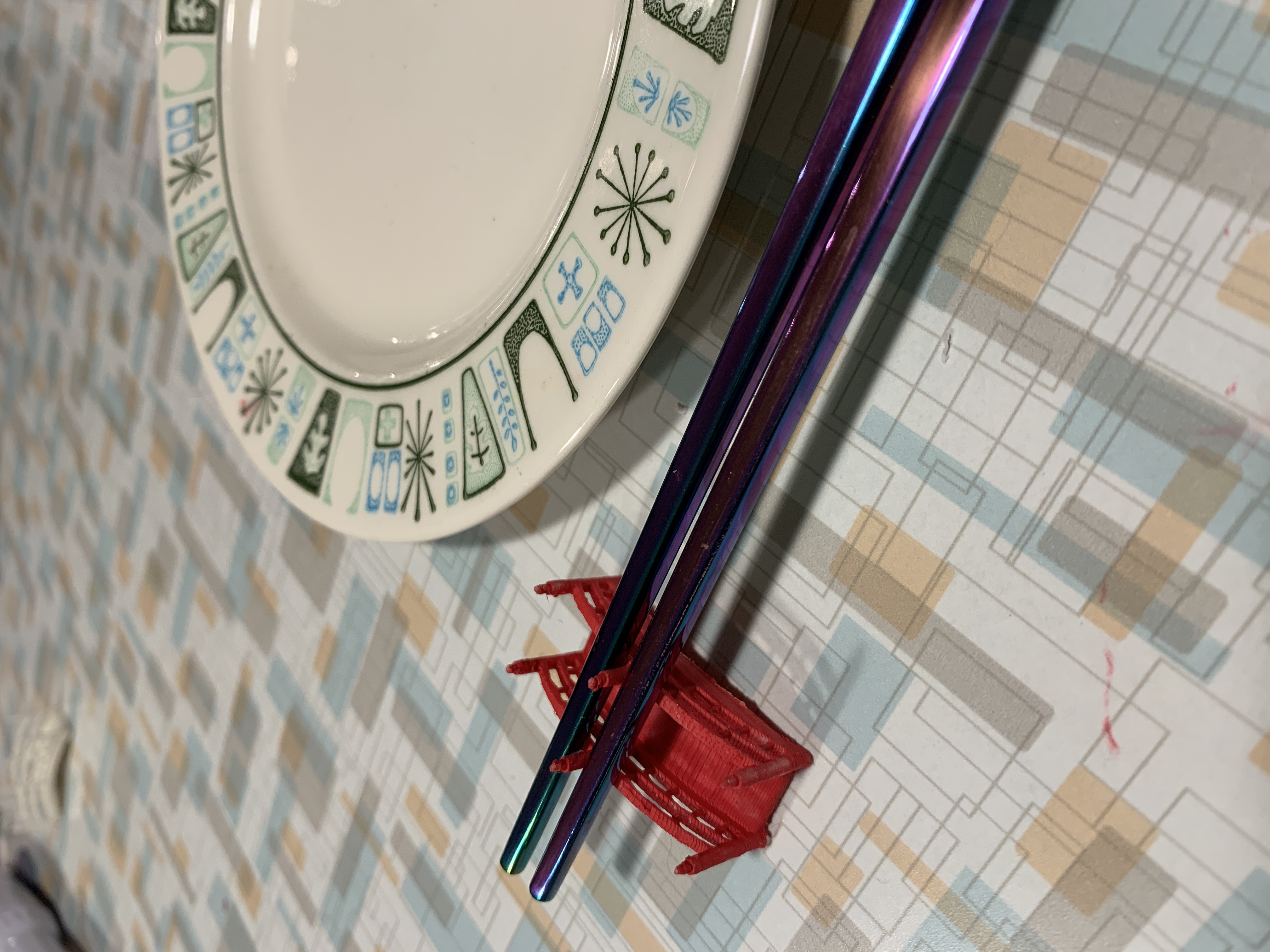Hashi Hashi (chopstick rest, miniature Japanese bridge)