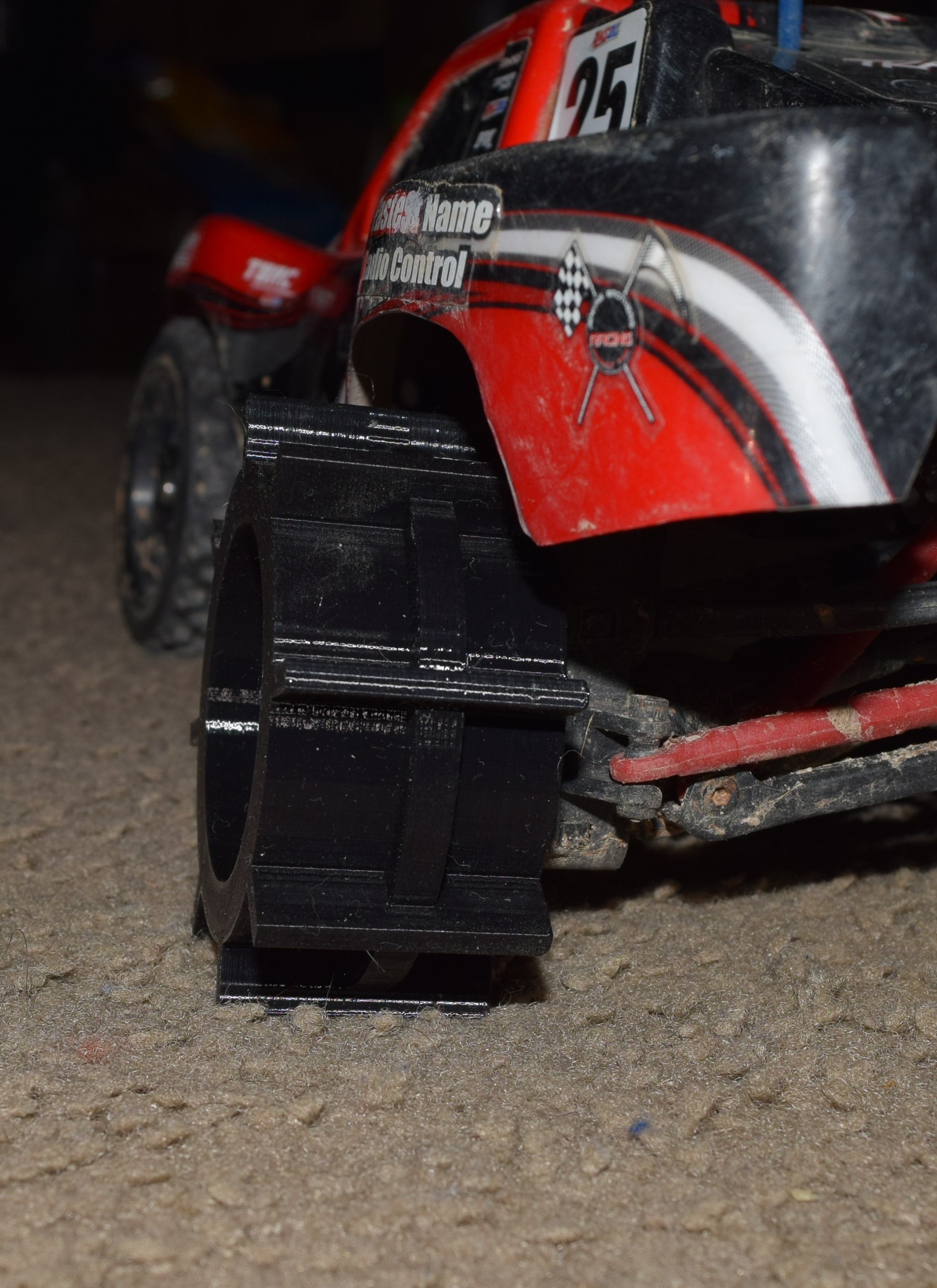Paddle tire for Traxxas 1/16 Slash. by Owen Download free STL model