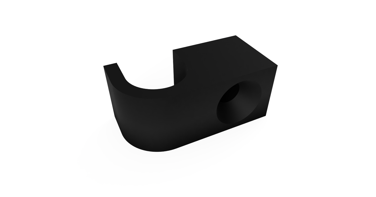 Power Cord Clamp by SireInsectus Download free STL model