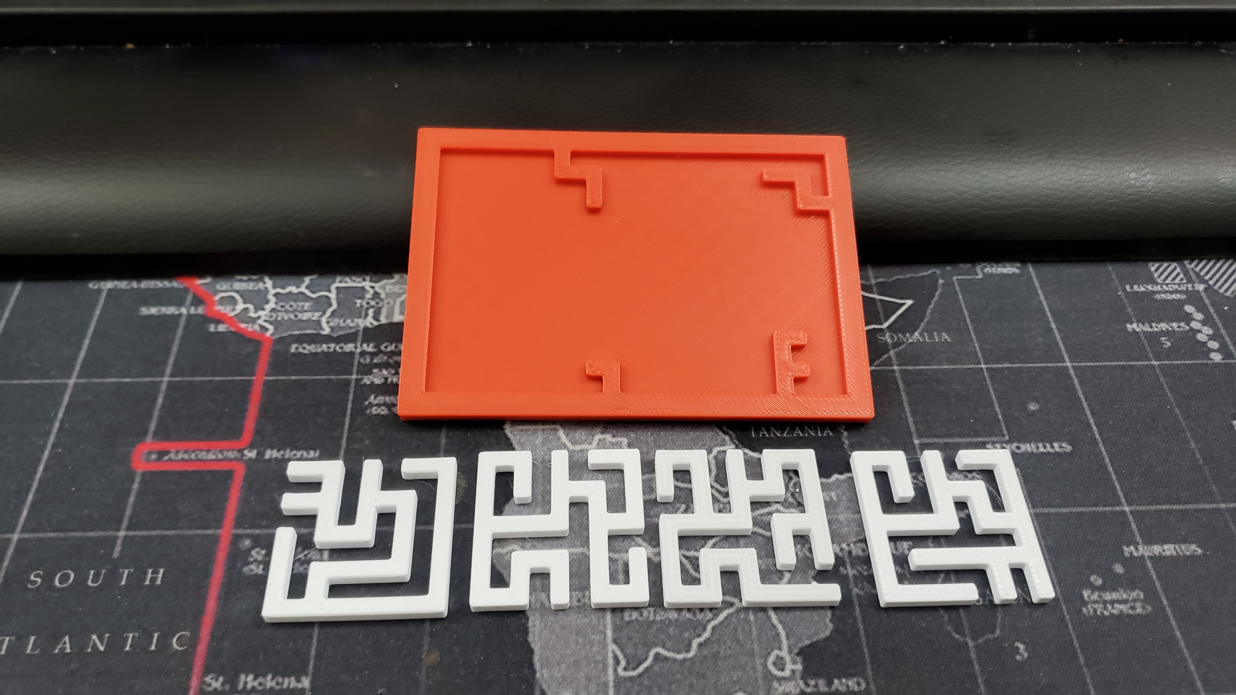 "Mad in China" packing puzzle.