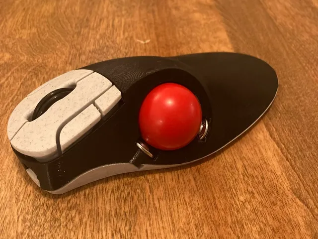 BTU mod XL "Thumb Trackball" Ploopy mouse