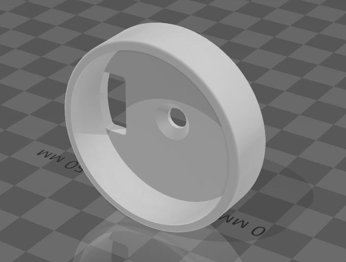Miniatura 2 do modelo 3D Oris JB-65S tweeter mount