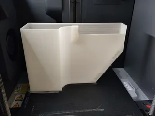 Bambu Lab - MAGNETIC Purge/Flush/Poop bucket for X1, X1C and P1P - Slimer Version with 8x3mm magnet holes