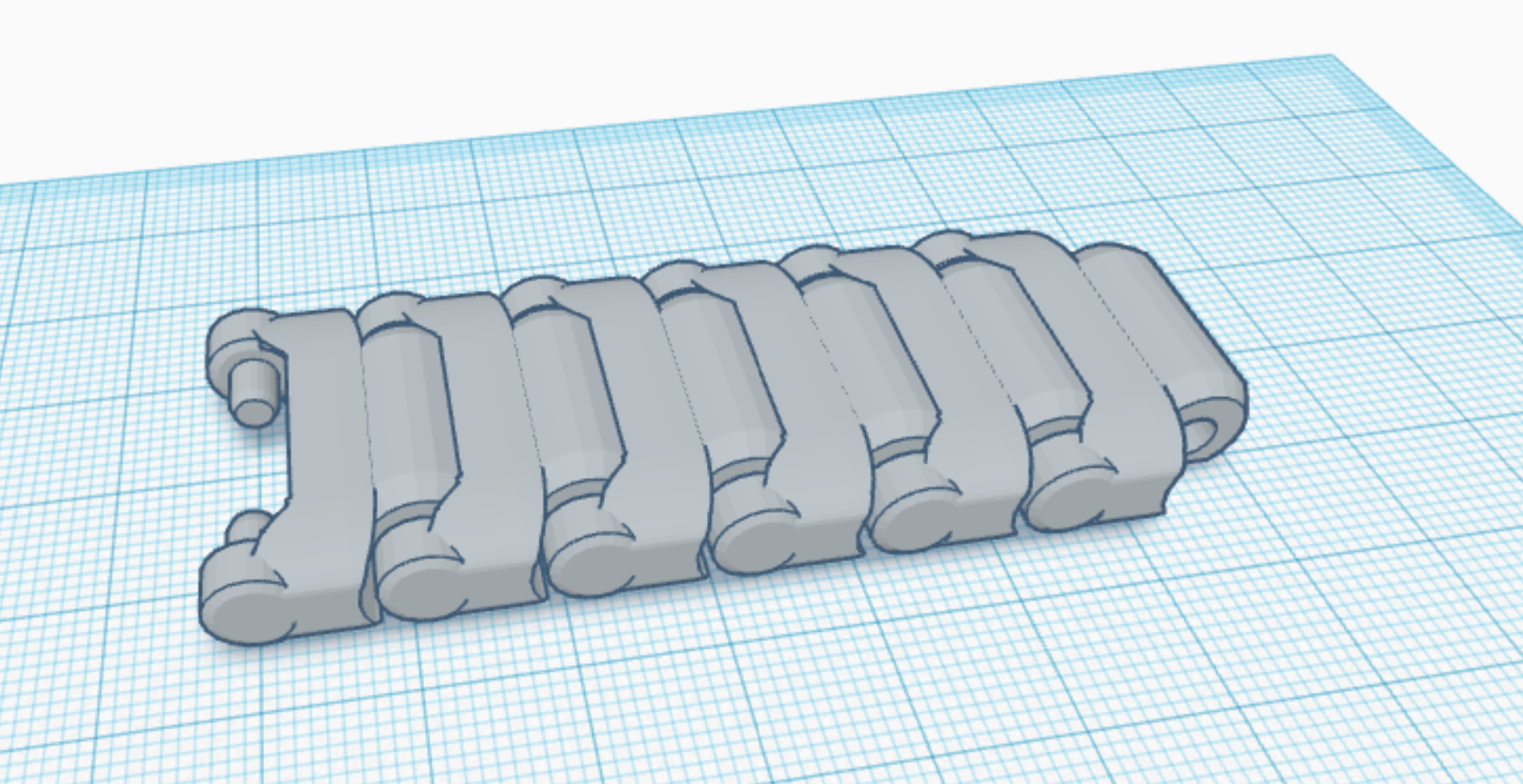 3D Chain - Print in place by 93djen, Download free STL model