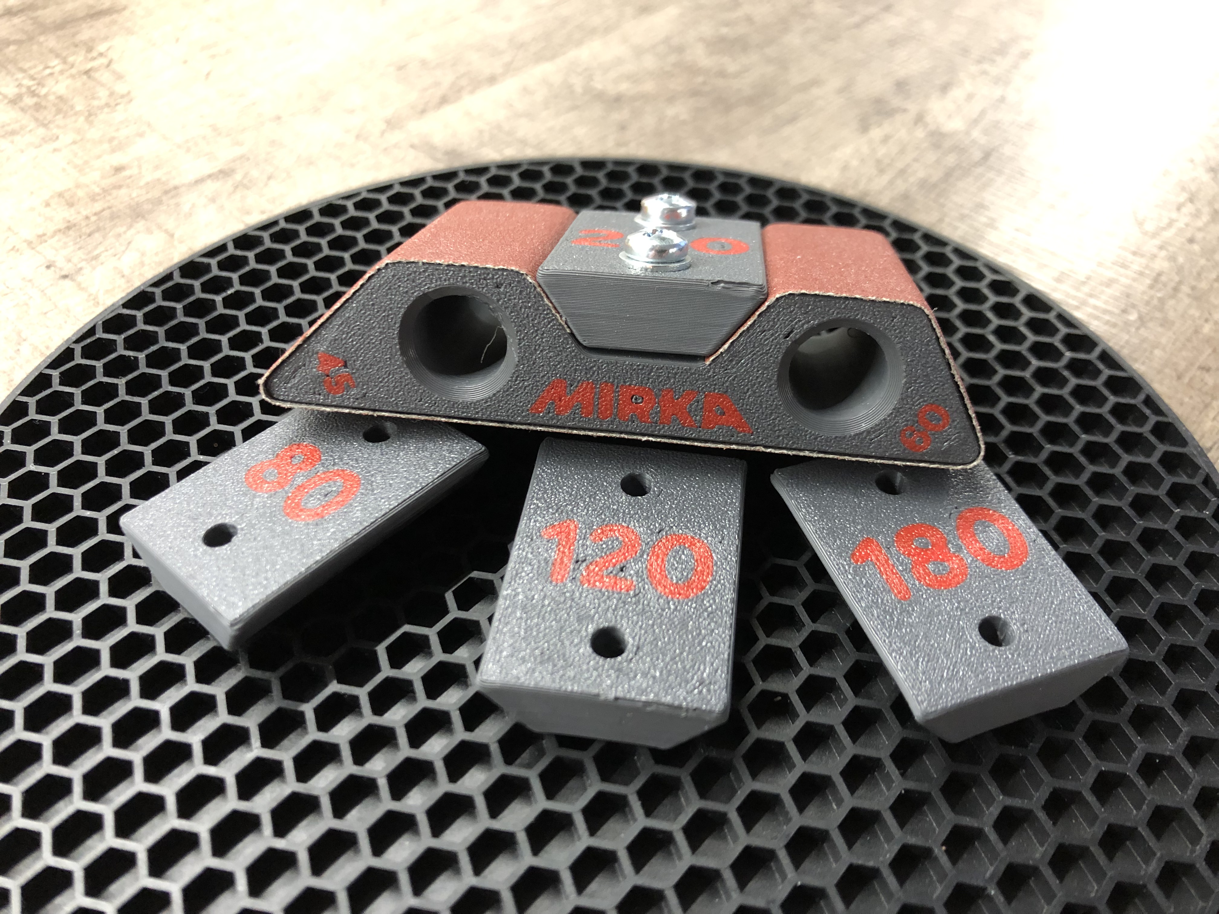 Sanding Block for 38mm wide abrasive cloth