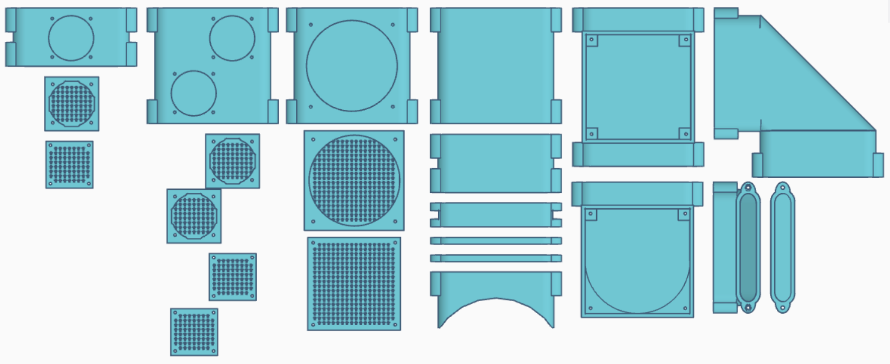 Miniatura 2 do modelo 3D The "Ventilator" Modular Duct System