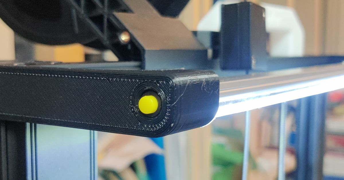 Ender 3 S1 LED Bar Holder by Collie147 Download free STL model