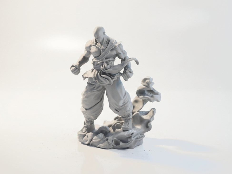 Lee Sin Martial Artist Figurine LOL Champions 3D Printable