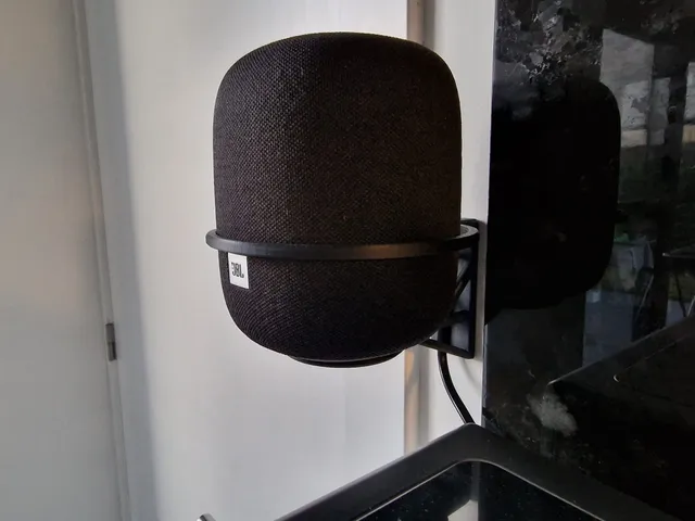 JBL link music wall mount
