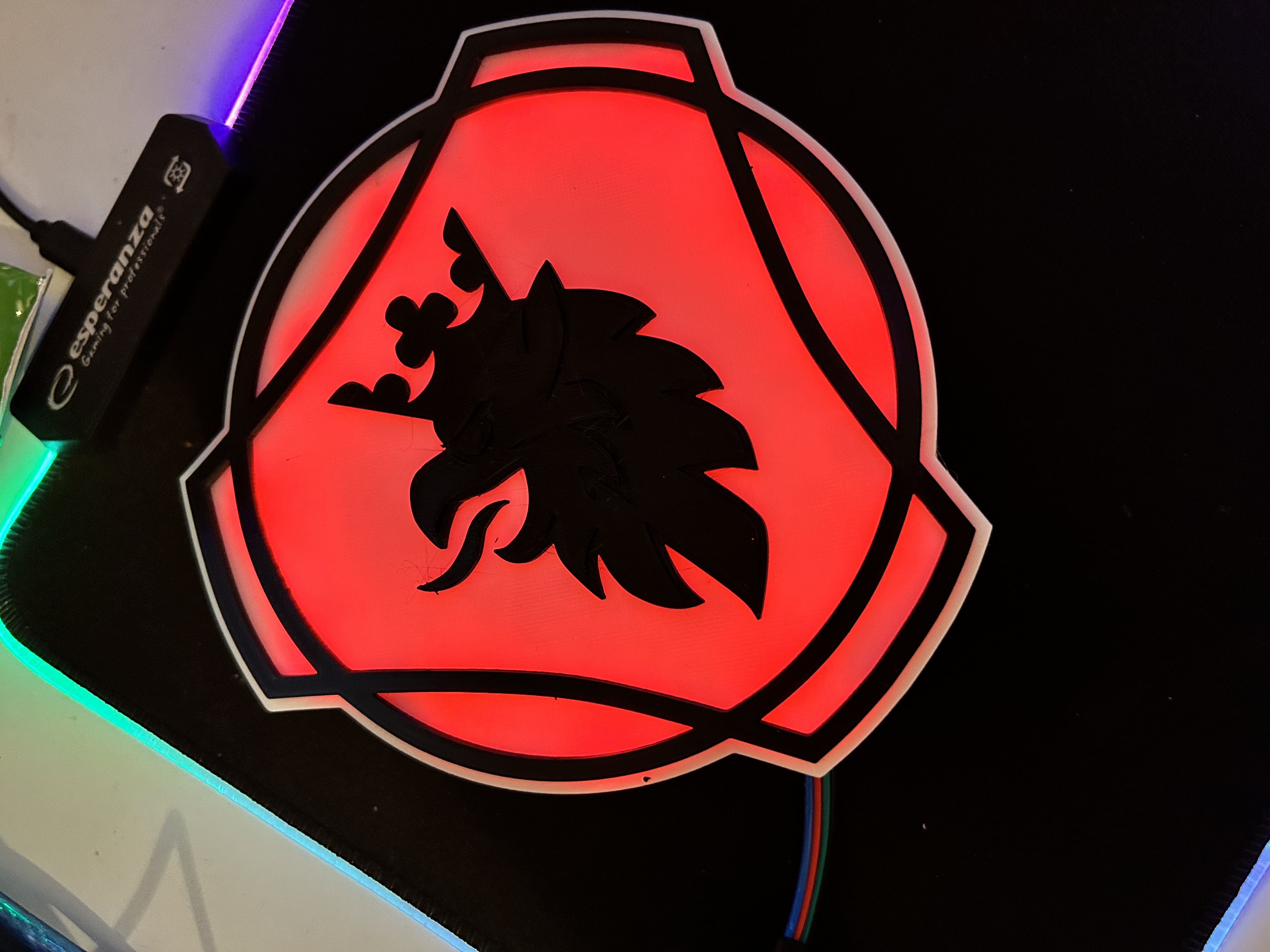 Scania Logo LED Lamp