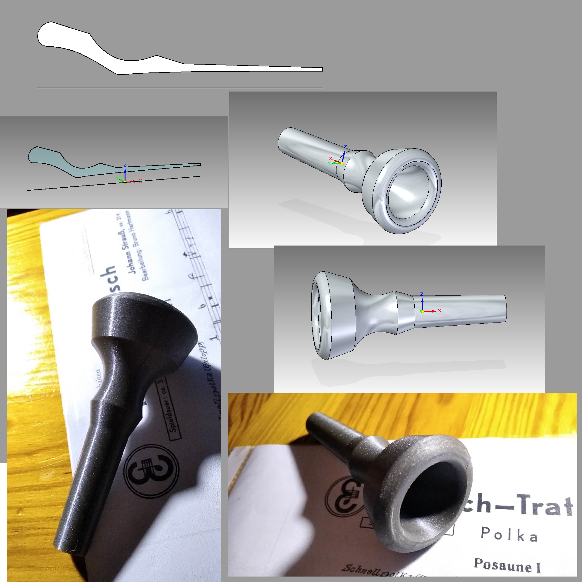 Trombone Mouthpiece