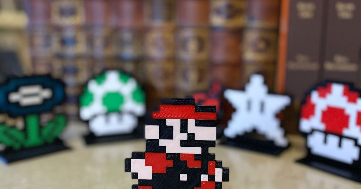 Mario and Luigi by Gordo | Download free STL model | Printables.com