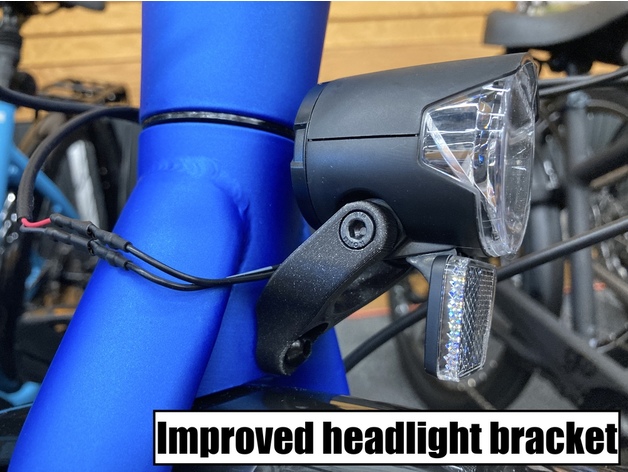 Replacement headlight mount for Trek Allant+ e-bike