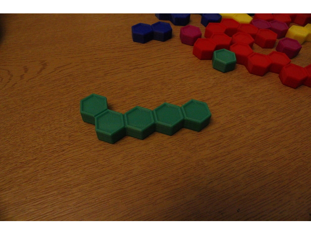 Miniatura 2 do modelo 3D Hex Puzzle