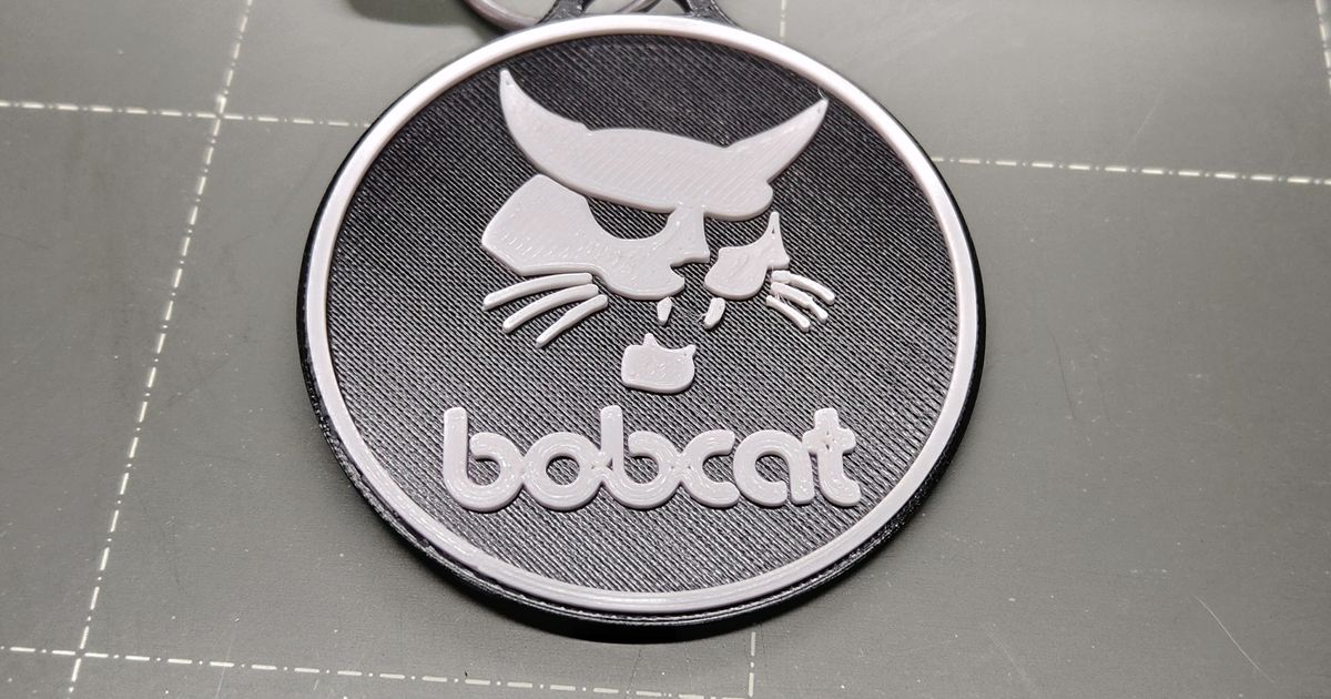 Bobcat key chain by XeNoMoRpH | Download free STL model | Printables.com