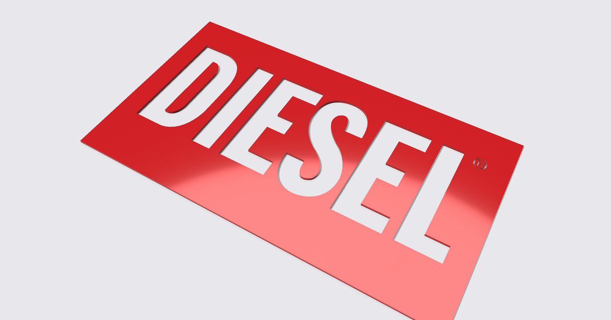 Diesel Logo by ToxicMaxi | Download free STL model | Printables.com