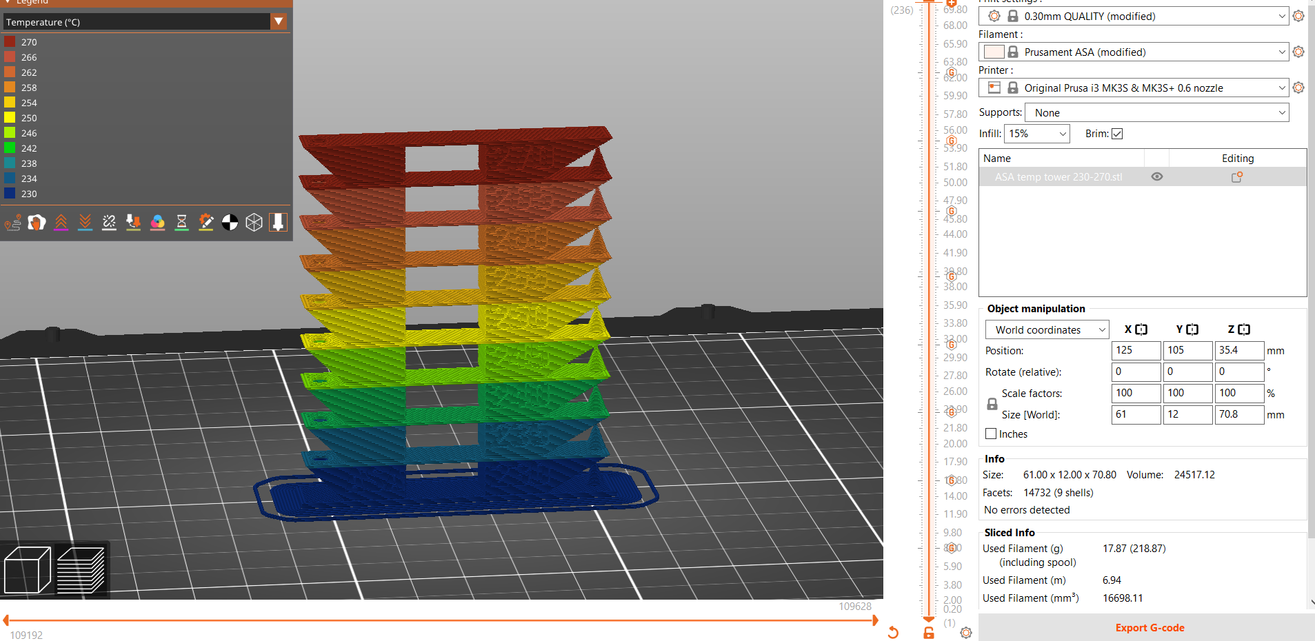 ASA Temptower for 0.6 Nozzle