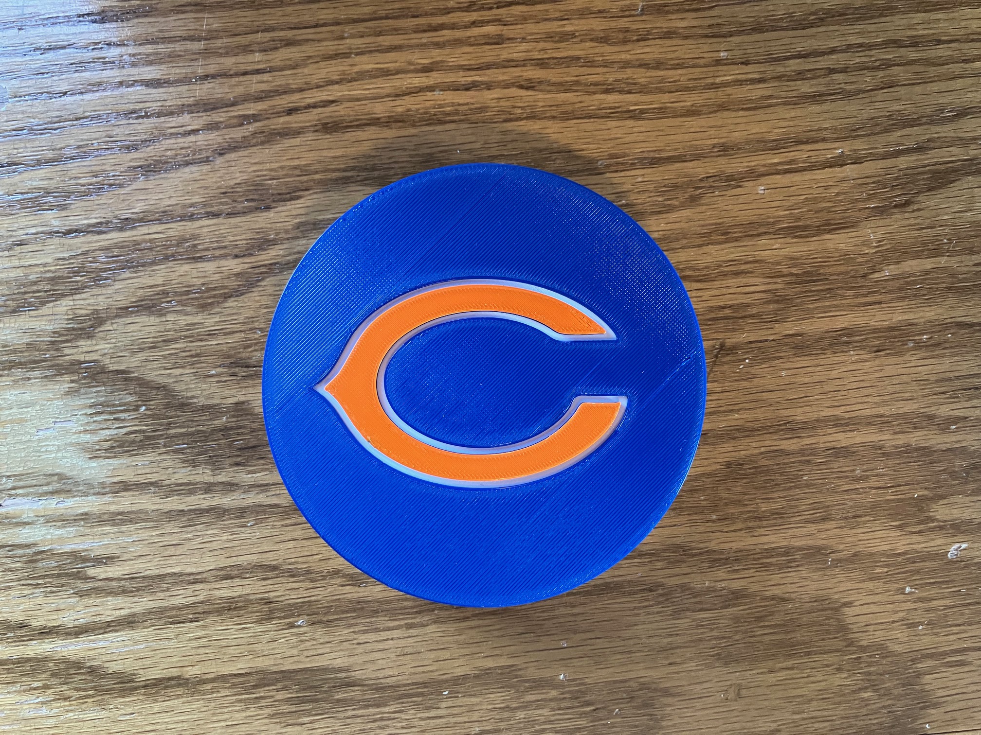 Chicago Bears Coaster by alexanderjunk Download free STL model