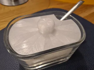 Sugar bowl lid