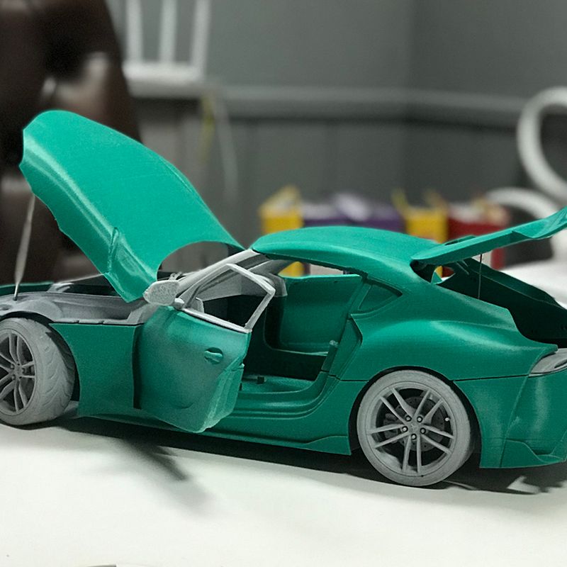 Toyota Supra A90 (Full car model) by TunerKits | Download free STL ...