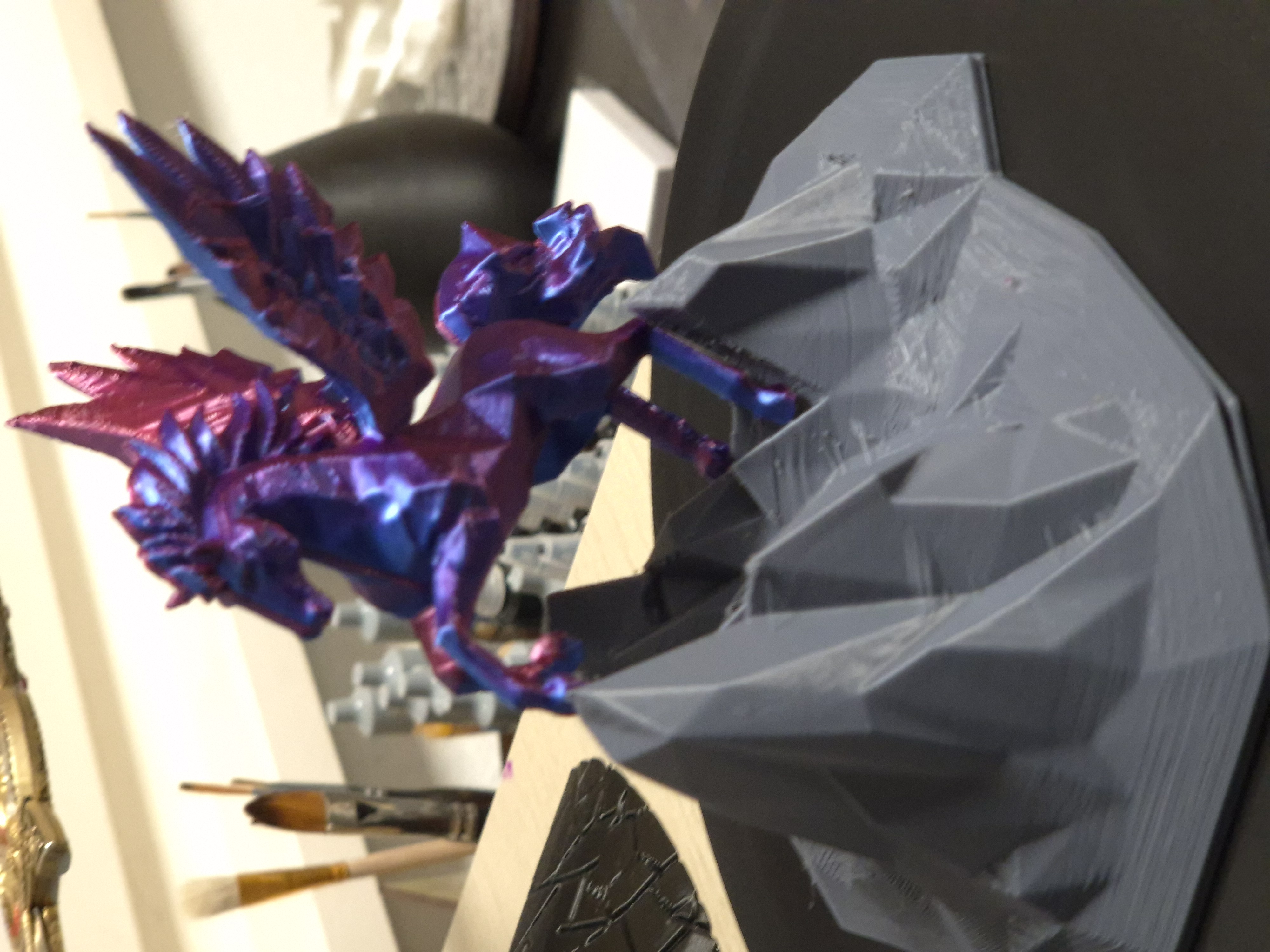 Pegasus Low Poly — miniatura 3