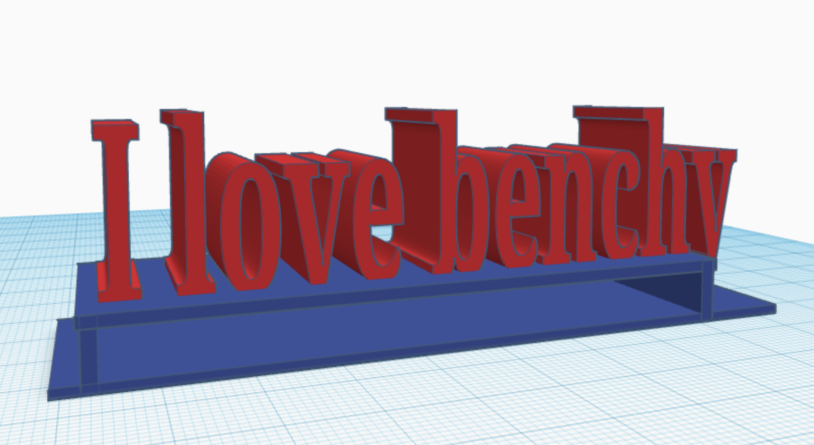 I love benchy