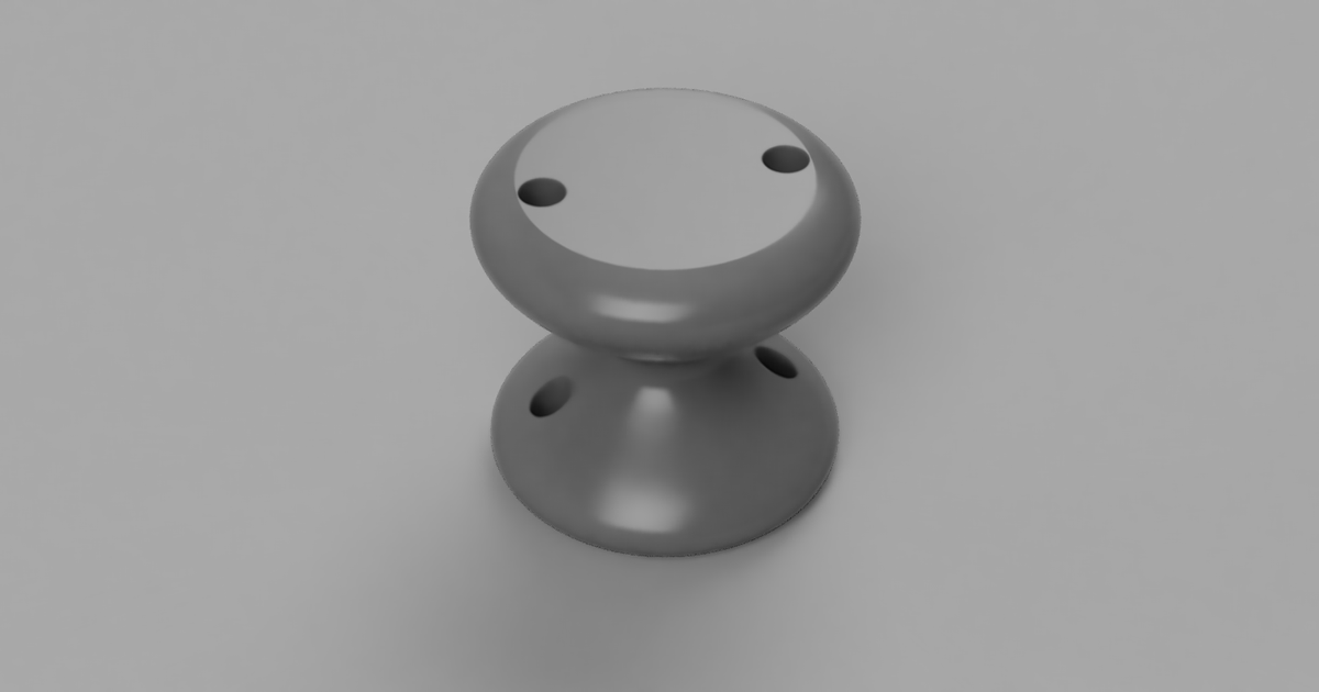 Door Knob for Elevator Door by Nikolay Download free STL model
