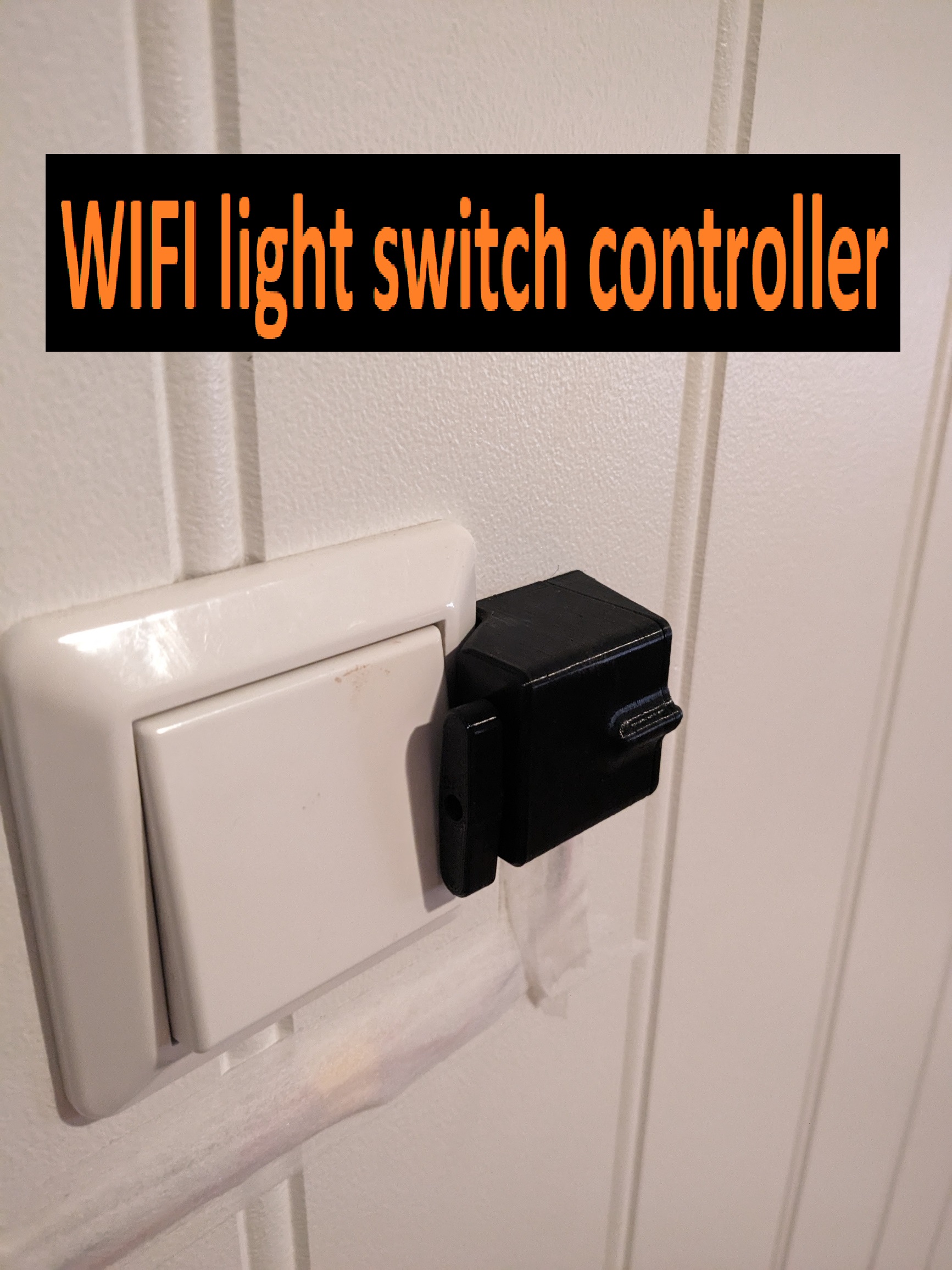 Light Switch Controller Module WIFI Light switch controller by Lynlimer | Download free STL model ...