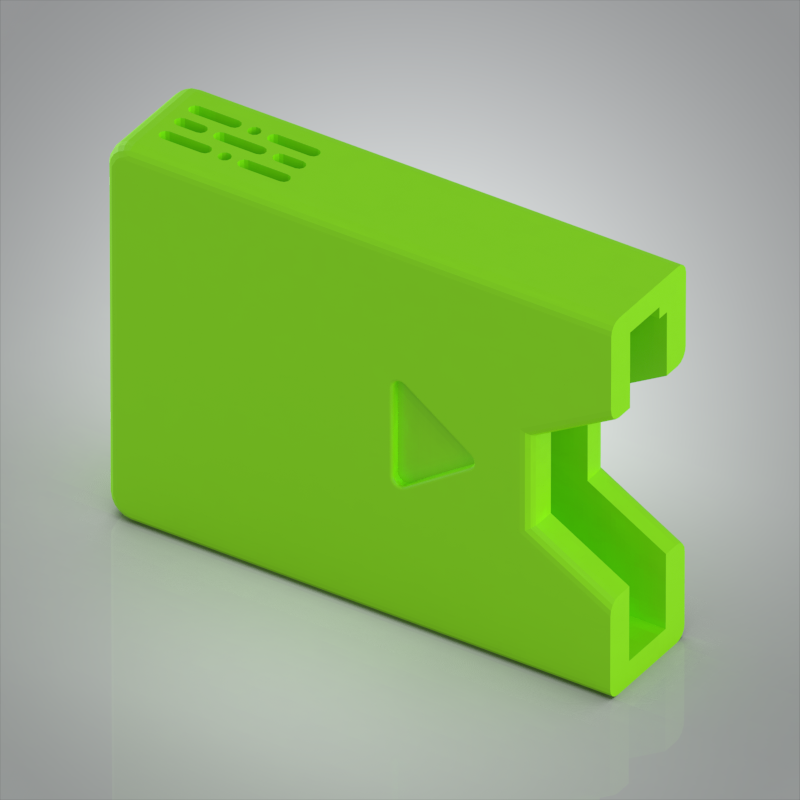 Single Switch Cartridge Case by pyxelyzer Download free STL model