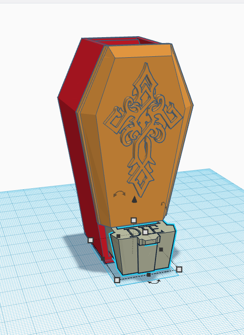 Coffin Dice Tower + Tray