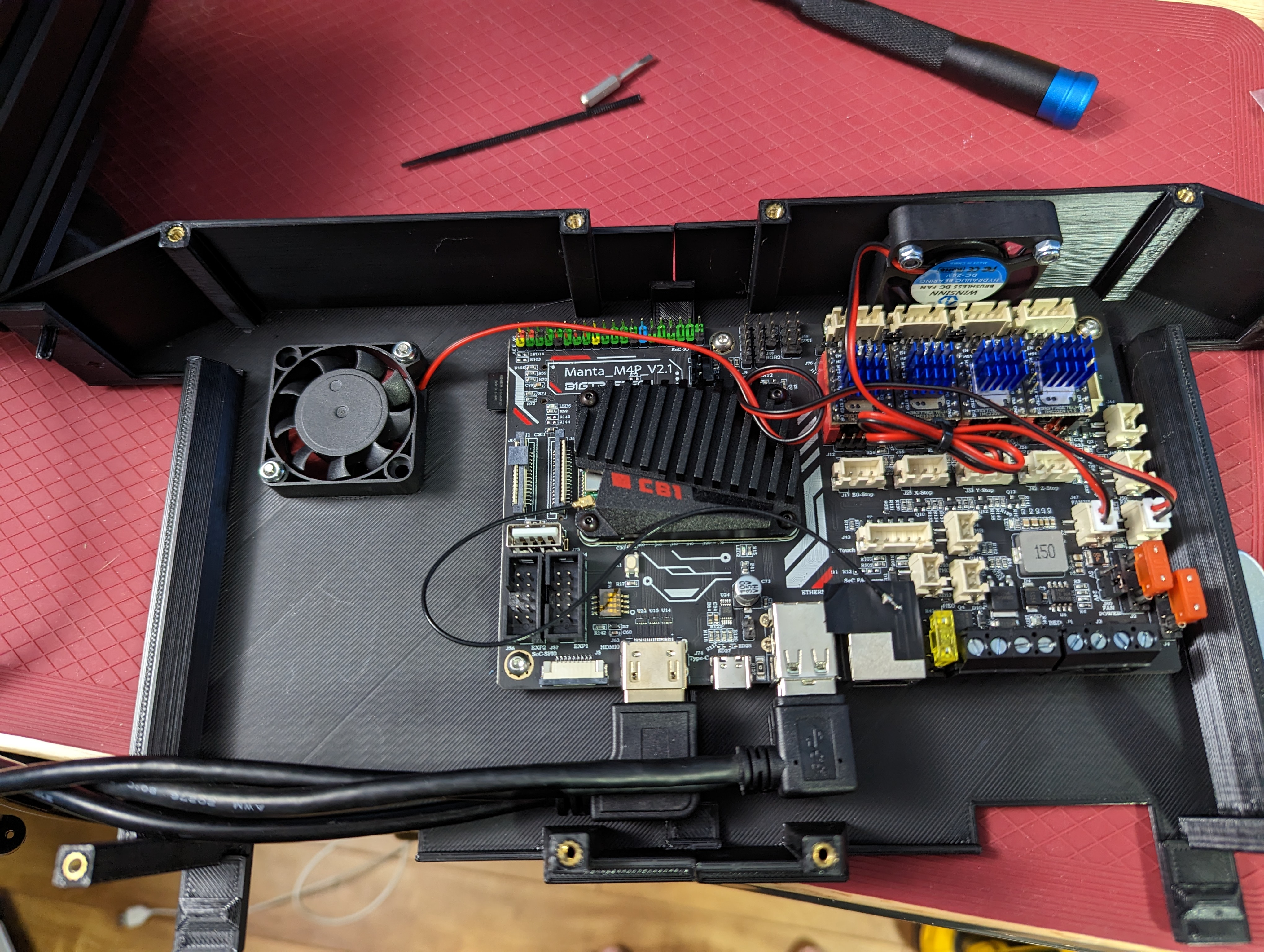 Ender 3 V2 enclosure for Manta M4P