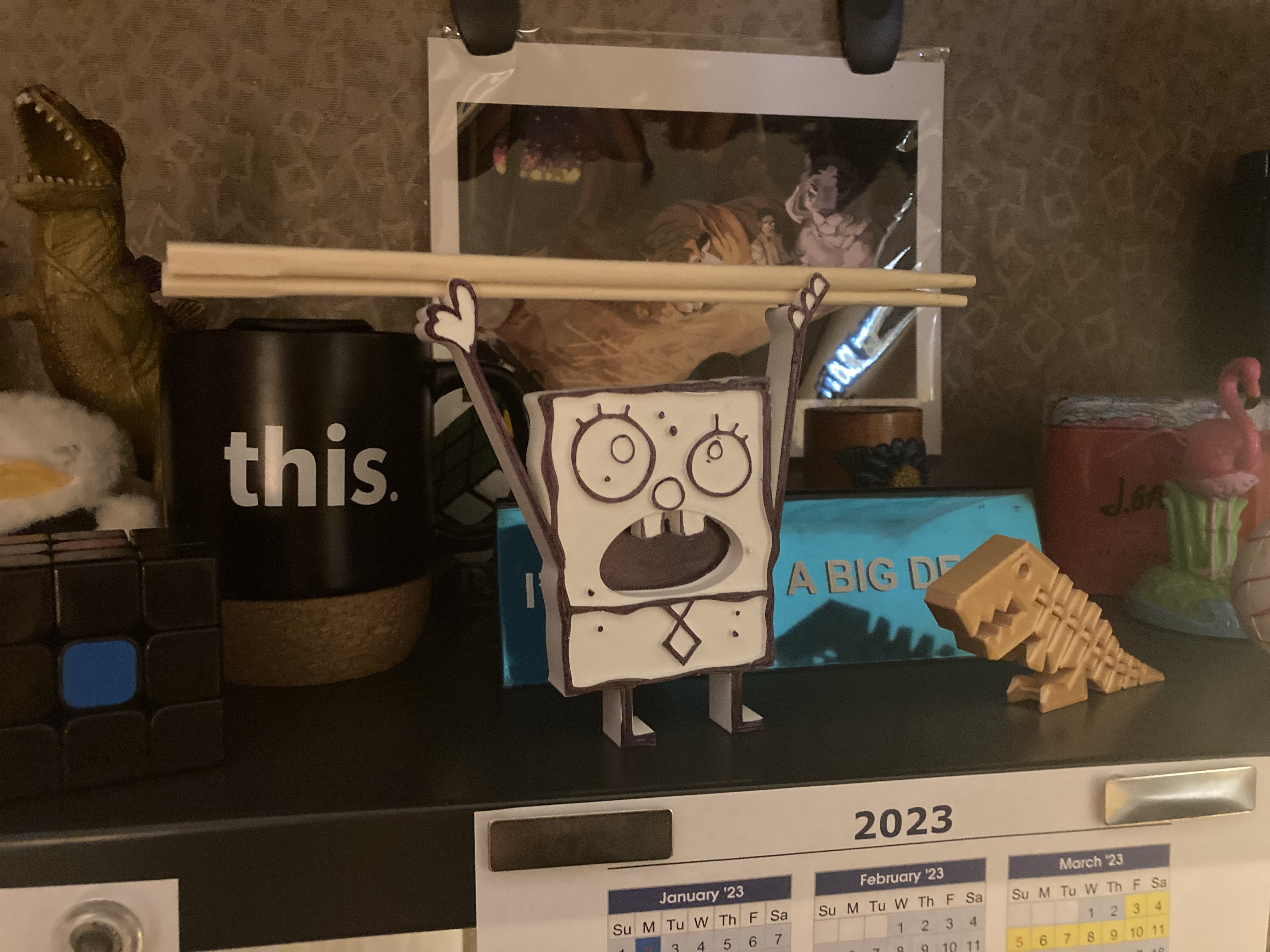 Doodle Bob Pen|Pencil|Chopstick Holder