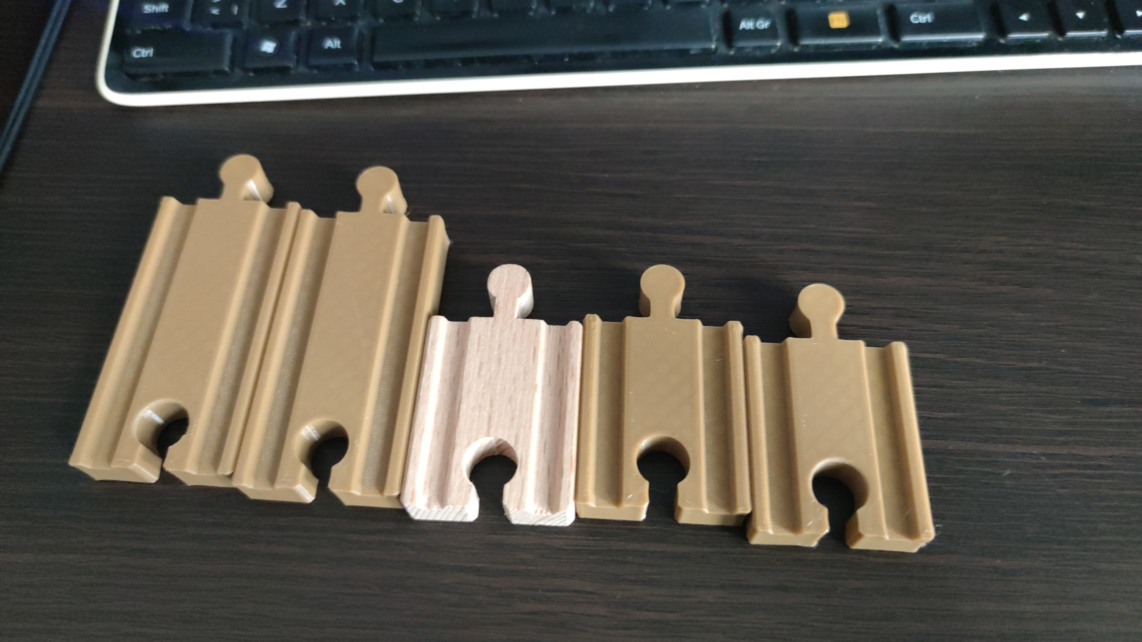 Replica Ikea train rail