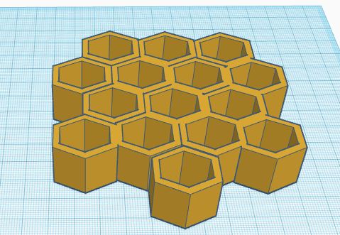 Honeycomb Coaster (Without a bee ontop) by CraftyAthlete22 | Download ...