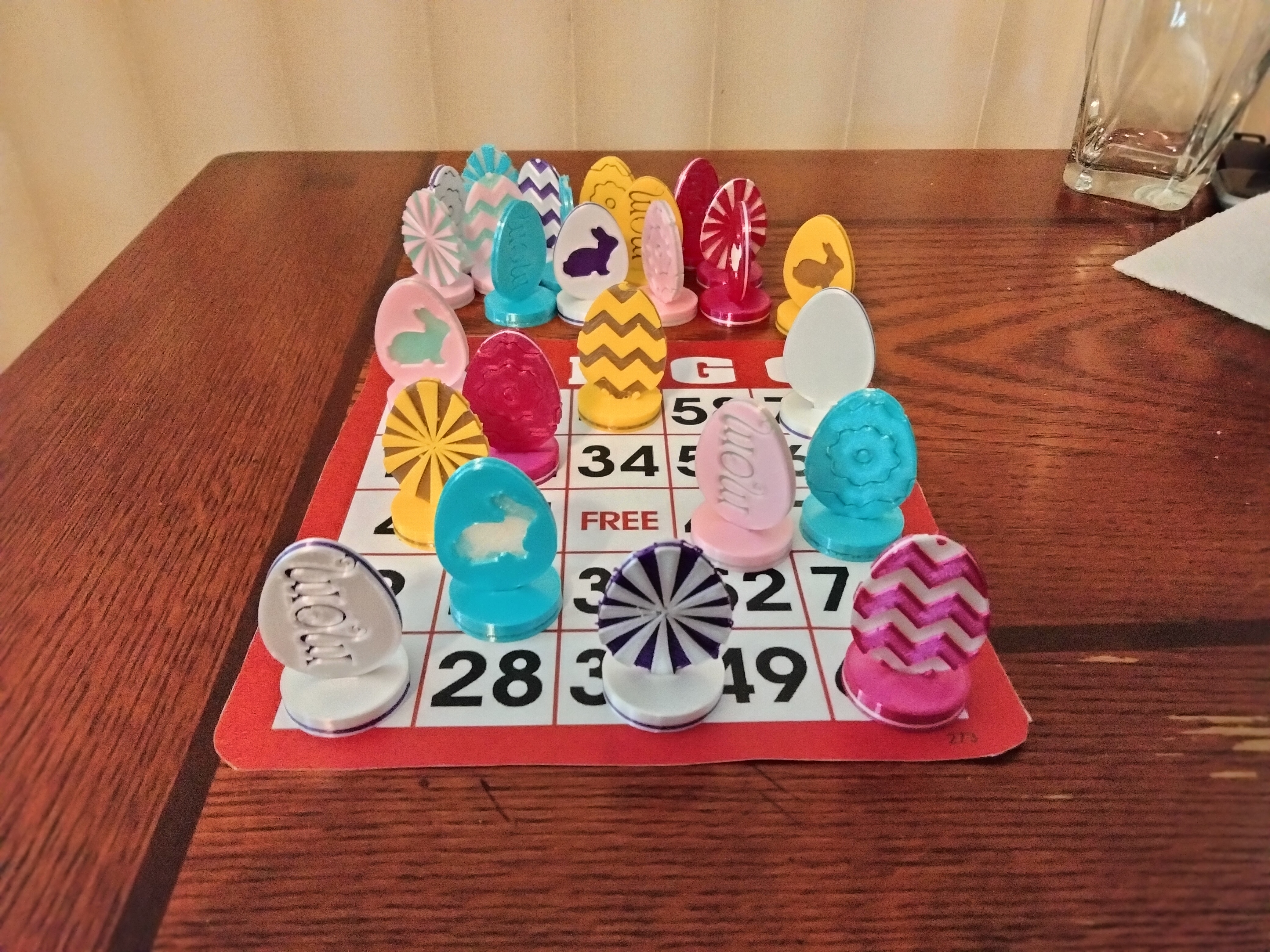 Egg / Easter playing pieces