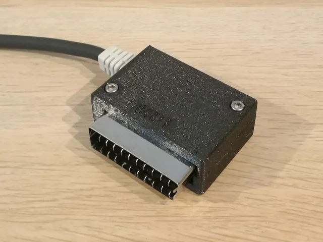 Rugged SCART connector case