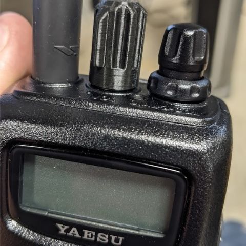 Yaesu FT-60 Volume Knob v3 by Cornbread | Download free STL