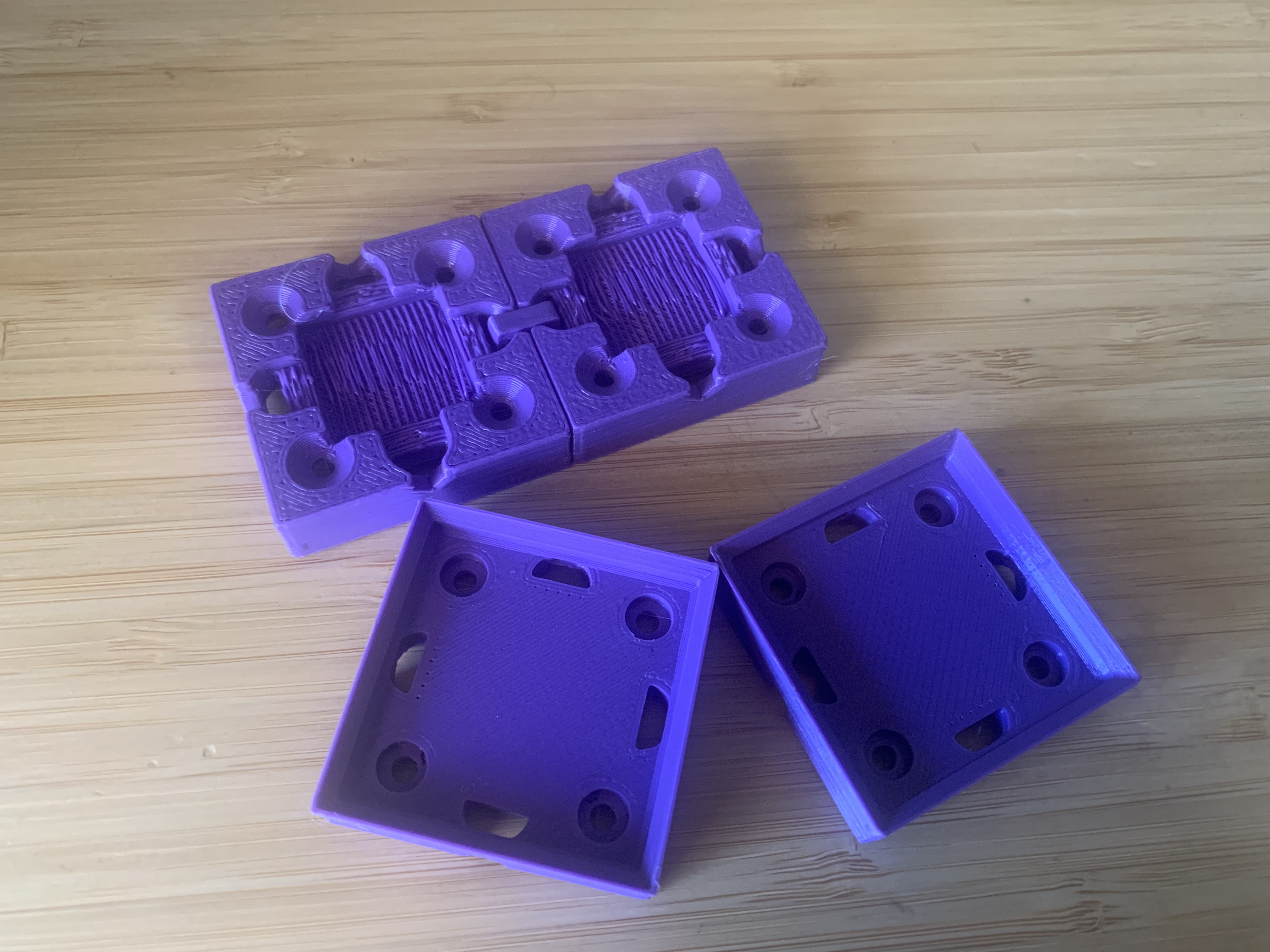 Gridfinity snap together weighted baseplate