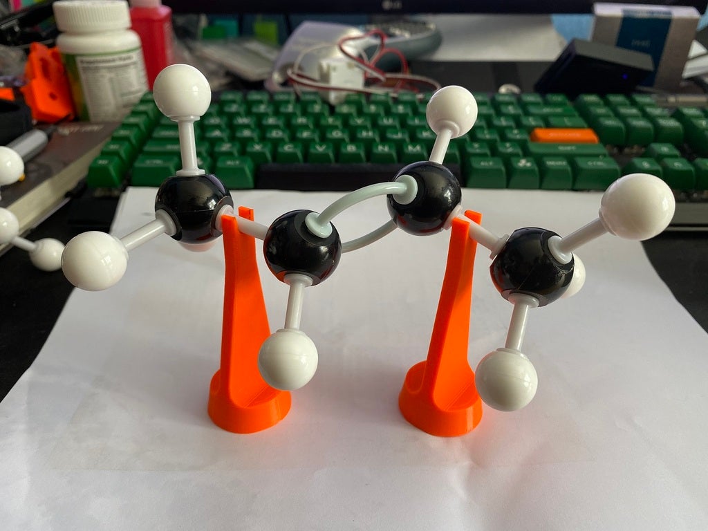 Organic Chemistry Molecular Model Kit Stand - Molymod Compatible