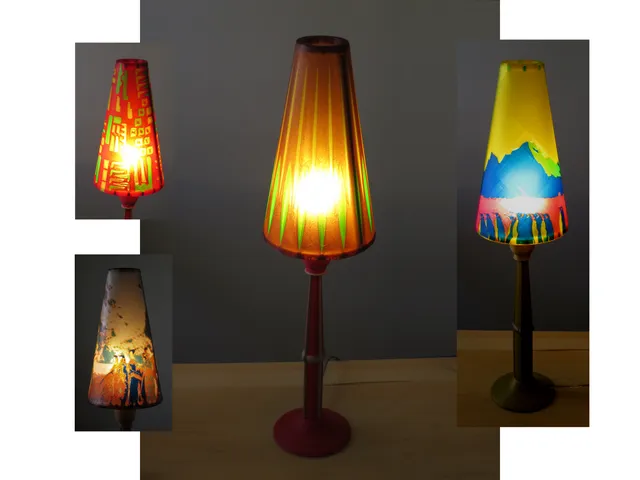 Tin lamp