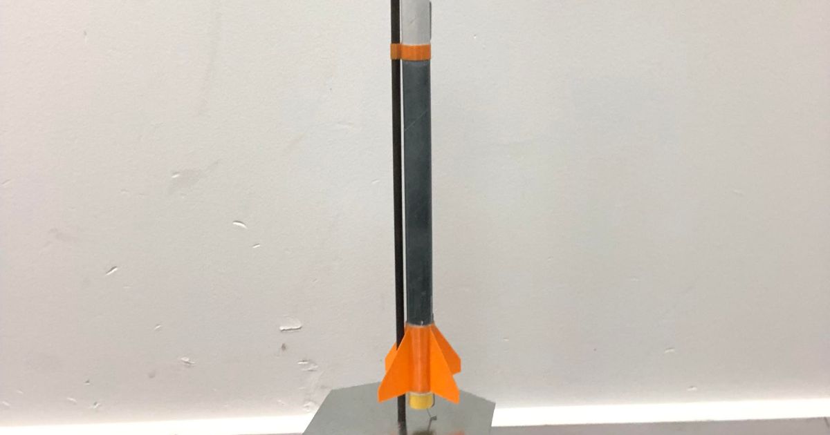 Estes Rocket by Jono L | Download free STL model | Printables.com