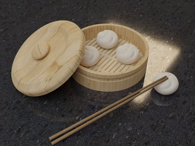 Steamed Buns Chopstick Holders