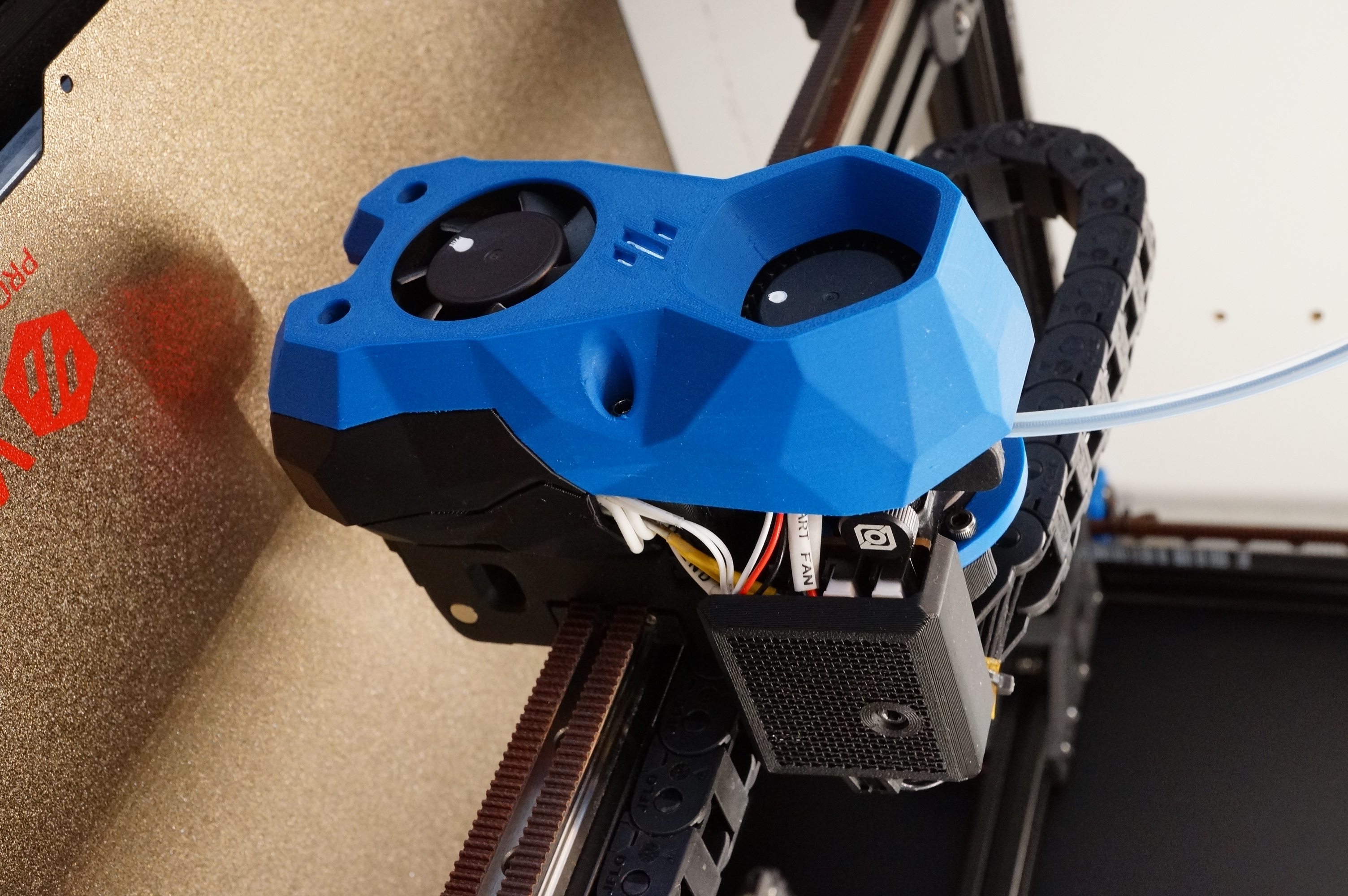 Lightweight Orbiter2 mount for VORON Stealthburner with AB toolhead PCB
